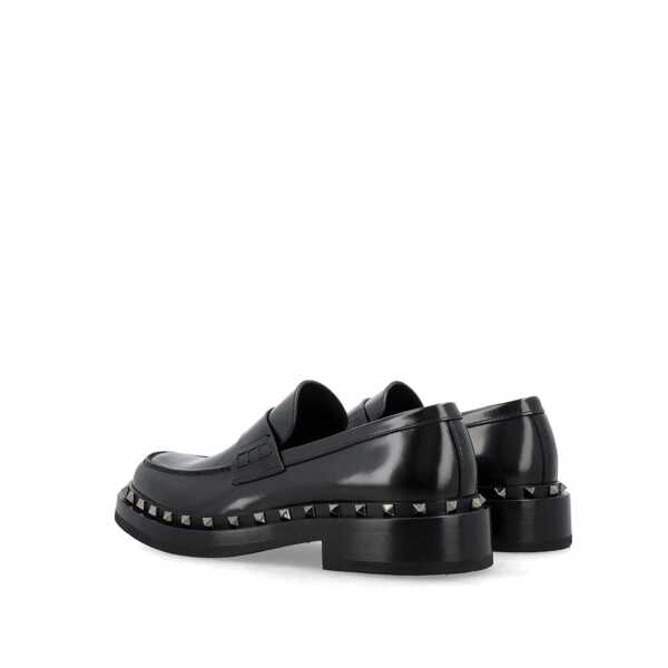 Mocasini Valentino Garavani Valentino Garavani Rockstud M-Way Loafers Black Barbati (BM 16546092) 3