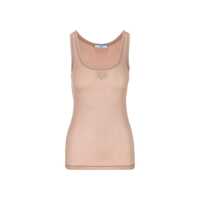 Topuri Prada Sleeveless Logo Top Femei