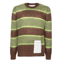 Hanorace AMARANTO Brown Knitwear Barbati