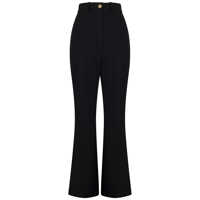 Pantaloni casual Balmain Trousers Black Femei