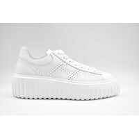 Pantofi fara toc Hogan Flat Shoes White Femei