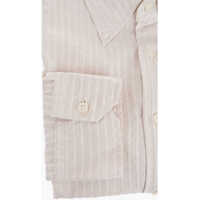 Camasi casual CORNELIANI pentru Barbati - Camasi casual CORNELIANI Id Jacquard Silk Blend Button-Down Shirt Beige Barbati (BM 16565172) - B-mall.ro