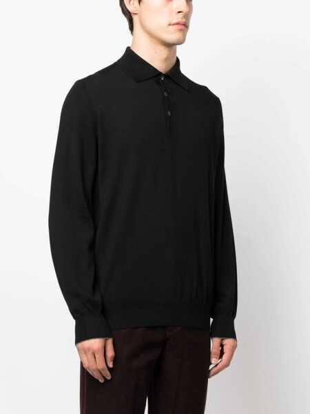 Tricouri Polo Brunello Cucinelli Polo Shirt NEROGRIGIO SCURO Barbati (BM 16565445) 3