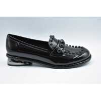 Pantofi fara toc Jeannot Flat Shoes Black Femei