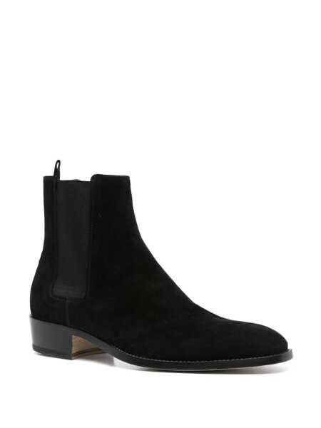 Bocanci Premiata Premiata Shiny Beatles Boot Shoes Black Barbati (BM 16576872) 2