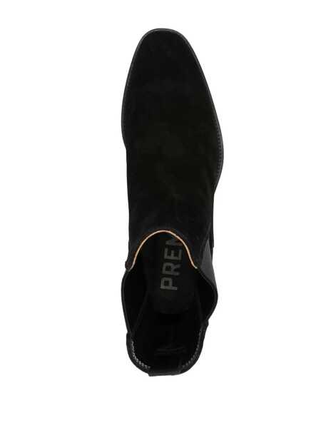 Bocanci Premiata Premiata Shiny Beatles Boot Shoes Black Barbati (BM 16576872) 4