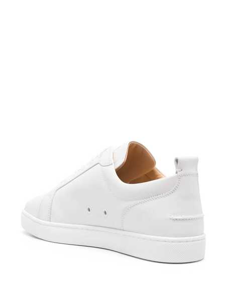 Sneakers Christian Louboutin Christian Louboutin Louis Junior Spikes Leather Sneakers WHITE Barbati (BM 16576896) 3