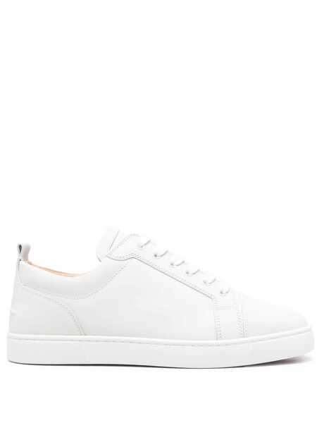 Sneakers Christian Louboutin Christian Louboutin Louis Junior Spikes Leather Sneakers WHITE Barbati (BM 16576896) 1
