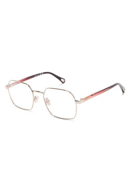 Ochelari de soare Chloe Chlo Optical GOLD-BURGUNDY-TRANSPARENT Femei (BM 16579980) 2