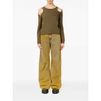 Imbracaminte Dama pagina 649 - Pulovere MM6 Maison Margiela MM6 Maison Margiela Sweaters KHAKI GREEN Femei (BM 16583127) - B-mall.ro