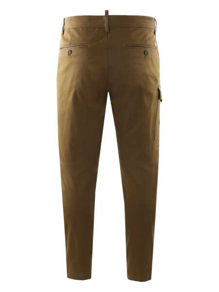 Pantaloni DSQUARED2 DSQUARED2 Sexy Cargo Pants GREEN Barbati (BM 16583151) 2