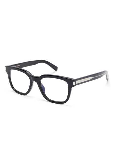 Ochelari de soare Saint Laurent Saint Laurent Eyewear Optical BLACK-CRYSTAL-TRANSPARENT Femei (BM 16583340) 2