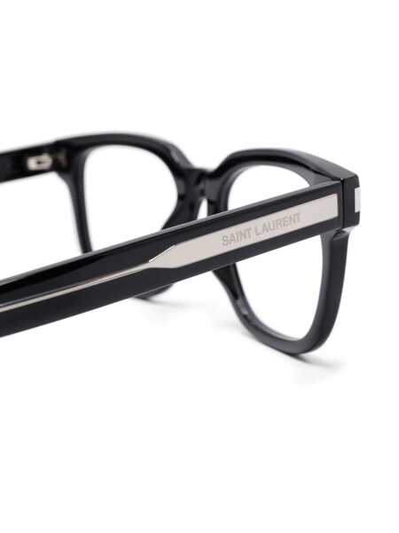 Ochelari de soare Saint Laurent Saint Laurent Eyewear Optical BLACK-CRYSTAL-TRANSPARENT Femei (BM 16583340) 3