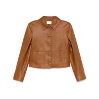 Geci Frame X Ritz Paris Leather Outerwears Femei