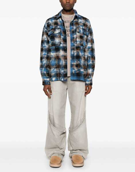 Camasi casual Palm Angels Plaid Shirt MULTICOLOUR Barbati (BM 16584729) 2