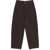 ROTATE Birger Christensen Wide Leg Pants BROWN