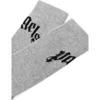 Sosete pentru Barbati - Sosete Palm Angels High Socks. GREY Barbati (BM 16584741) - B-mall.ro