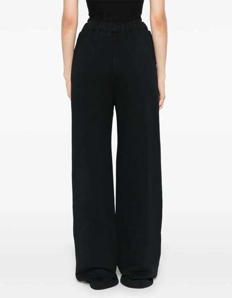 Pantaloni casual ROTATE Birger Christensen Cotton Fleece Pants BLACK Femei (BM 16584825) 4