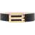 Victoria Beckham Jumbo Frame Belt BLACK