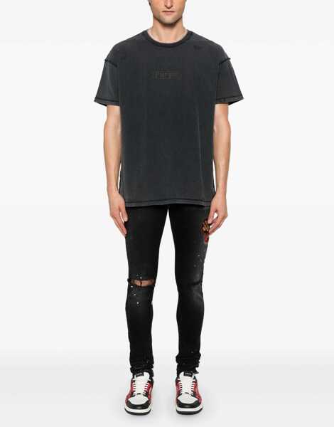 Tricouri PURPLE BRAND Inside Out T-Shirt BLACK Barbati (BM 16584858) 2