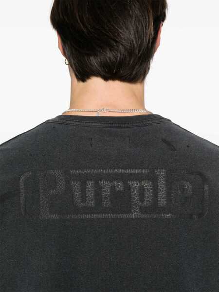 Tricouri PURPLE BRAND Inside Out T-Shirt BLACK Barbati (BM 16584858) 4