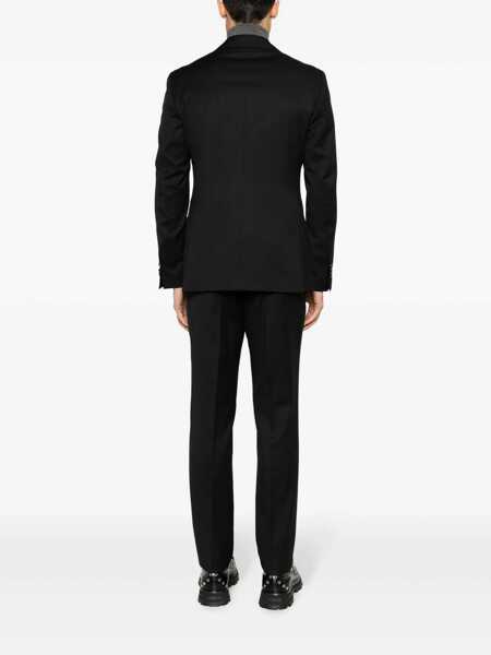 Costume Tagliatore Tagliatore Two Bottoms Suit Clothing Black Barbati (BM 16585530) 4