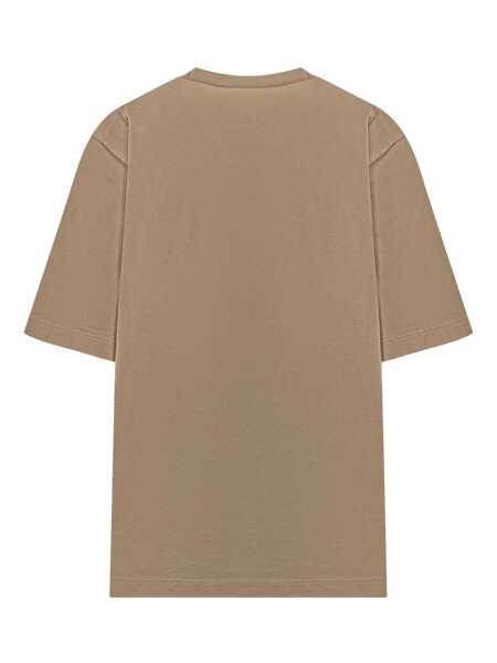 Tricouri DSQUARED2 DSQUARED2 Loose Fit T-Shirt Beige Femei (BM 16587051) 2