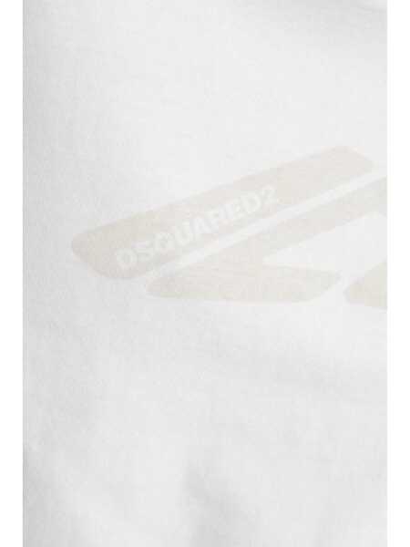 Tricouri DSQUARED2 DSQUARED2 Easy Fit T-Shirt WHITE Femei (BM 16587060) 5