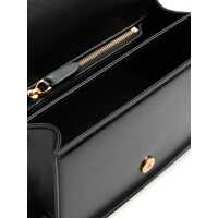 Genti Valentino Garavani Dama - Genti tip postas Valentino Garavani Borsa A Spalla Small In Pelle Nera Con Catena Dorata BUTTER WHITE Femei (BM 16587465) - B-mall.ro