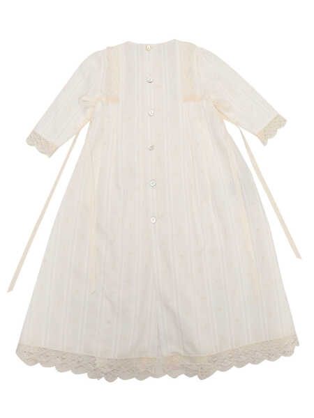 Rochii Paz Rodriguez WOVEN NEWBORN LONG DRESS PAZ OI 24-25 White Fete (BM 16587594) 2