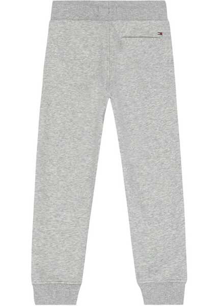 Pantaloni de trening Tommy Hilfiger Glow In The Dark Sweatpants GREY Baieti (BM 16587822) 2