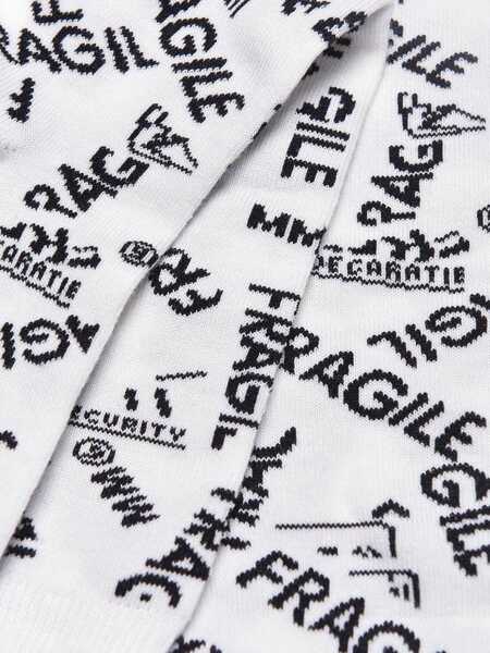 Sosete MM6 Maison Margiela Sock WHITE Baieti (BM 16587831) 2
