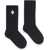 Marcelo Burlon Logo Cross High Socks BLACK