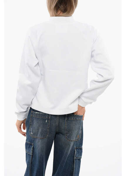 Bluze de trening John Richmond Synthetic Stelet Sweatshirt With Drawstring White Femei (BM 16588665) 2