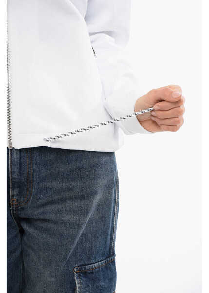 Bluze de trening John Richmond Synthetic Stelet Sweatshirt With Drawstring White Femei (BM 16588665) 3