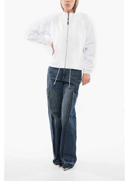 Bluze de trening John Richmond Synthetic Stelet Sweatshirt With Drawstring White Femei (BM 16588665) 4