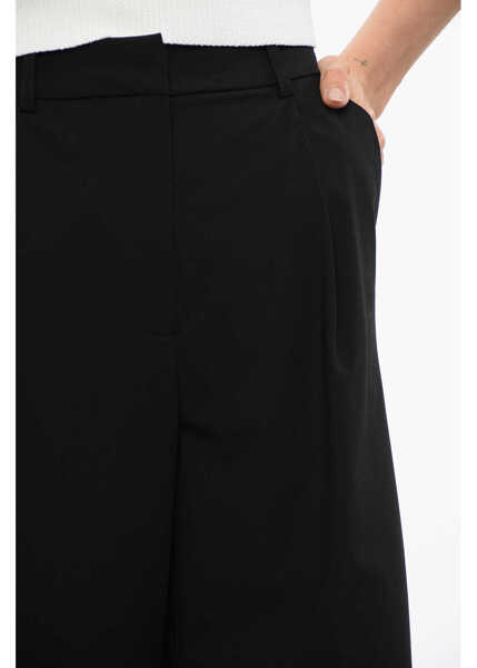 Pantaloni casual John Richmond Straight Leg Drummond Pants With Pleats Black Femei (BM 16588668) 3