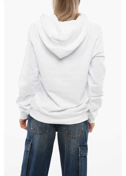 Bluze de trening John Richmond Betto Hoodie Sweatshirt With Embroidered Logo White Barbati (BM 16588890) 2