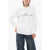 John Richmond Betto Hoodie Sweatshirt With Embroidered Logo White