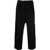Balmain Single-Pleated Jacquard Viscose Pants With Monogram Motif Black
