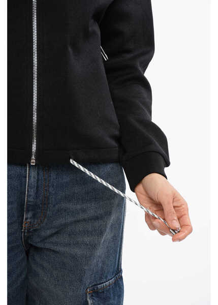 Bluze de trening John Richmond Synthetic Stelet Sweatshirt With Drawstring Black Femei (BM 16589112) 3