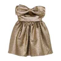 Rochii Self-Portrait Metallic Jacquard Mini Dress Femei