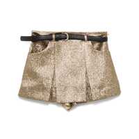 Fuste Self-Portrait Metallic Jacquard Skort Femei