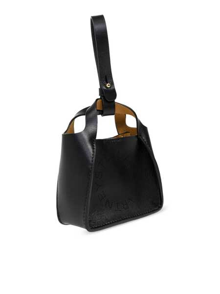 Accesorii Stella McCartney Stella McCartney Logo Tote Airpods Case Keyring Black Femei (BM 16591992) 3