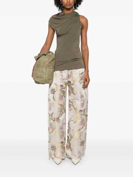 Topuri HELMUT LANG Helmut Lang Sl Wind Top.Soft Clo Clothing GREEN Femei (BM 16594860) 2