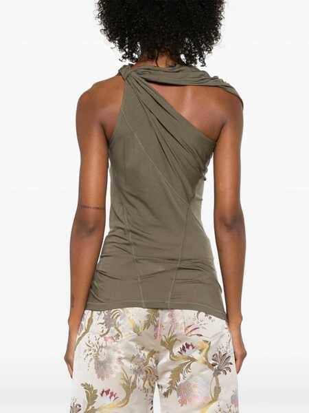 Topuri HELMUT LANG Helmut Lang Sl Wind Top.Soft Clo Clothing GREEN Femei (BM 16594860) 4