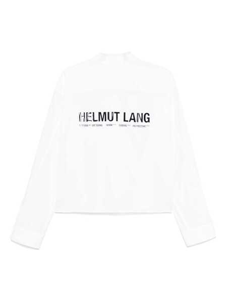 Camasi HELMUT LANG Helmut Lang Crop Apex Ov Sh.Sft Clothing WHITE Barbati (BM 16594875) 2