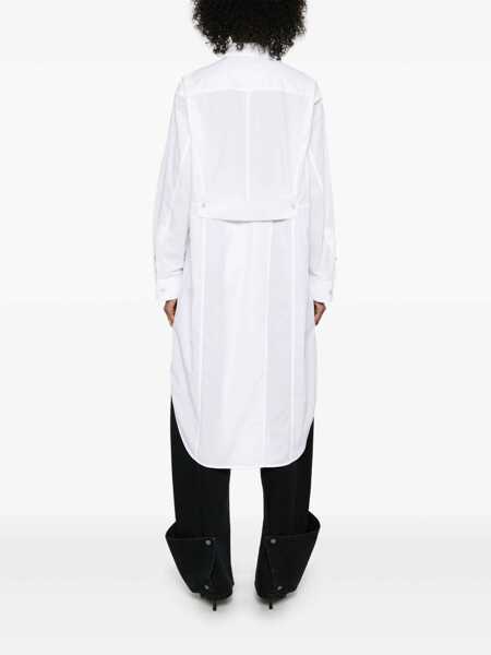 Camasi HELMUT LANG Helmut Lang Apex Tail Sh.Sft Brd Clothing WHITE Femei (BM 16594914) 4