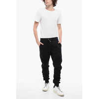 Pantaloni de trening pentru Barbati pagina 4 - Pantaloni de trening Balmain Cotton Biker Sweatpants With Lam Print Black Barbati (BM 16595772) - B-mall.ro