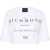 John Richmond Cropped Genya T-Shirt With Oversized Fit White